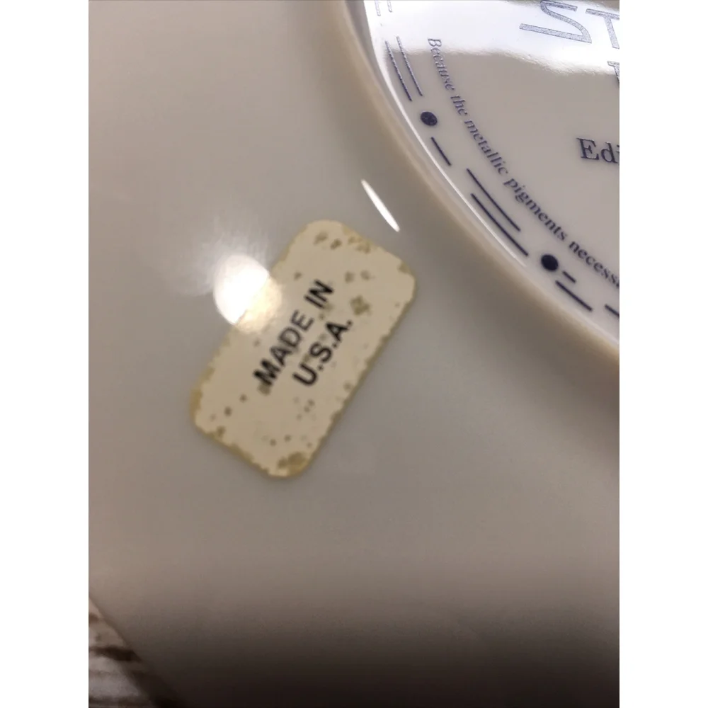 Vintage 1994 Star Trek USS Enterprise Hamilton Collector Plate COA